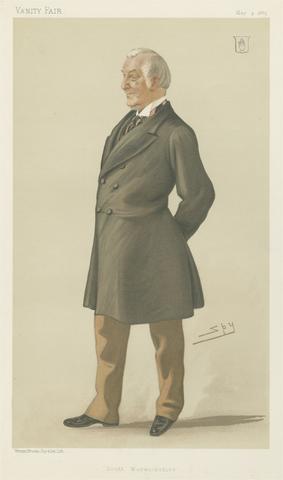 Leslie Matthew 'Spy' Ward Politicians - Vanity Fair - 'South Warwickshire'. Sir John Earley Earley-Wilmont. May 9, 1885