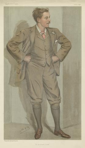 Leslie Matthew 'Spy' Ward Politicians - Vanity Fair - 'A Southern Scott'. Douglass-Scott-Montagu. (The Hon. John Walter Edward). October 8, 1896
