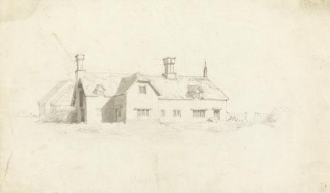 Cornelius Varley View of a House