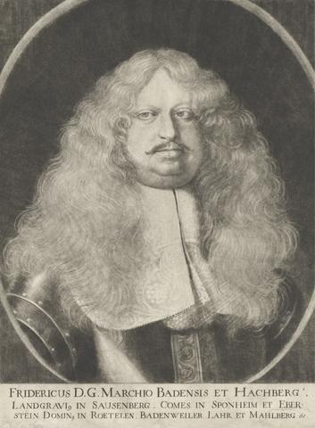 Theodore Casper von Furstenberg Fridericus D. G., Marchio Badensis et Hachberg