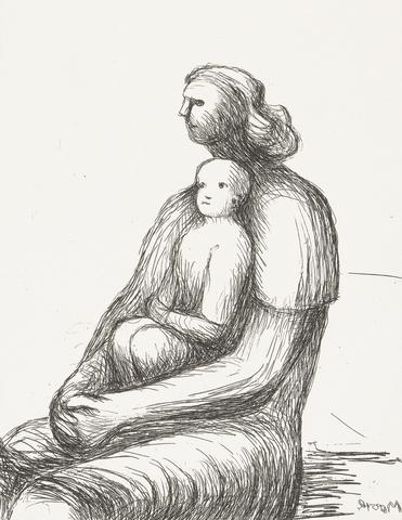 Henry Moore Mother and Child XXVII