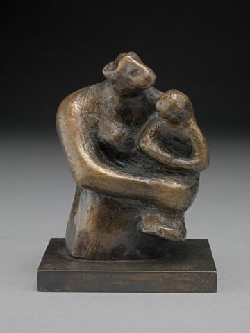 Half-Figure Mother and Child
