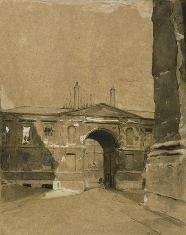 Sir William Nicholson Canterbury Gate, Christ Church, Oxford