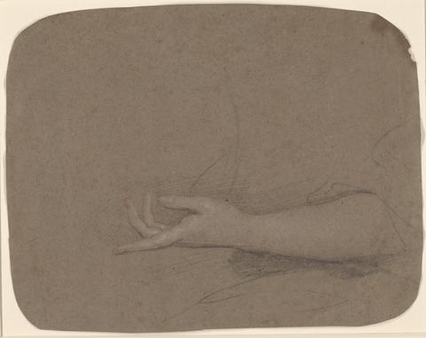 Sir Peter Lely Drawing of a Hand