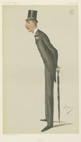 Politicians - Vanity Fair. 'York'. Sir Frederick George Milner. 27 June 1885