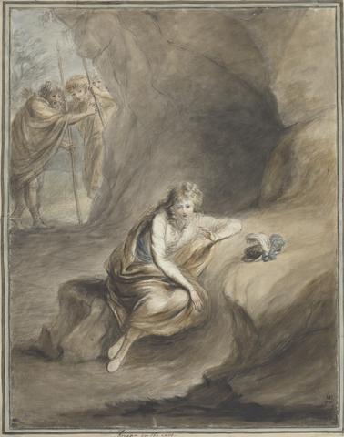 Mary Hoare Imogen in the Cave, 'Cymbeline', Act III, Scene VI
