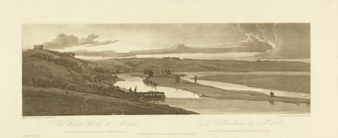 Richard Banks Harraden The Waterworks at Marli; and St. German en Laye seen in the distance