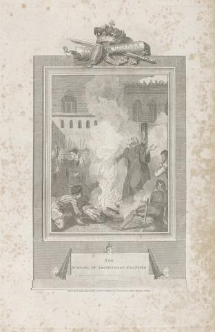 Anker Smith The Burning of Archbishop Cranmer