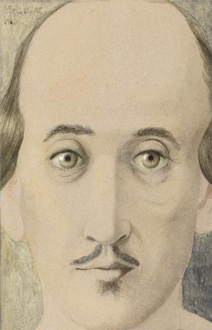 Peter le Vasseur Portrait of William Shakespeare, 1965