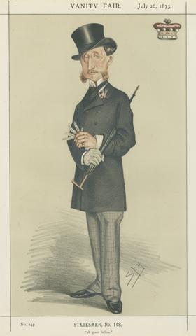 Leslie Matthew 'Spy' Ward Politicians - Vanity Fair - 'A good fellow'. Lord Colville of Colross. July 26, 1873