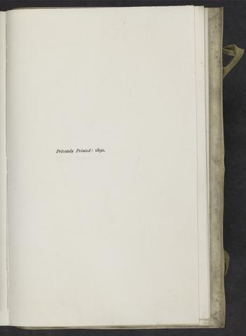 Ruskin, John, 1819-1900. Letters upon subjects of general interest from John Ruskin to various correspondents.