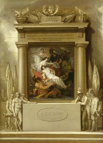 Benjamin West The Apotheosis of Nelson