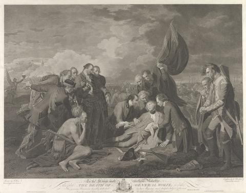 William Woollett The Death of General Wolfe