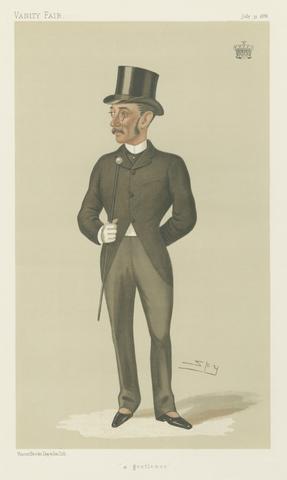 Leslie Matthew 'Spy' Ward Politicians - Vanity Fair. 'A Gentleman.' The Earl of Zetland. 31 July 1886