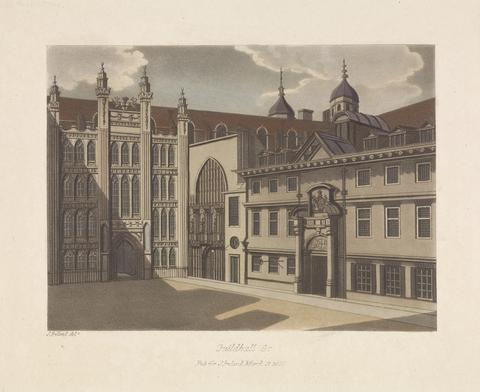 unknown artist Guildhall and Church