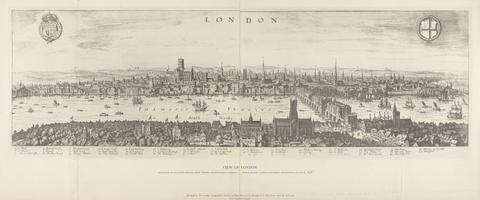 Matthew Merian View of London. From Neuwe Archontologia Cosmica . . . 1638