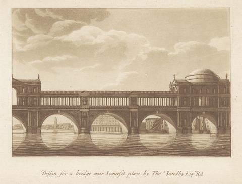 Paul Sandby Design for a Bridge near Somerset Place