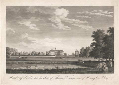 unknown artist Henbury Hall, late the Seat of Thomas Vernon, now of Henry Cecil Esq.