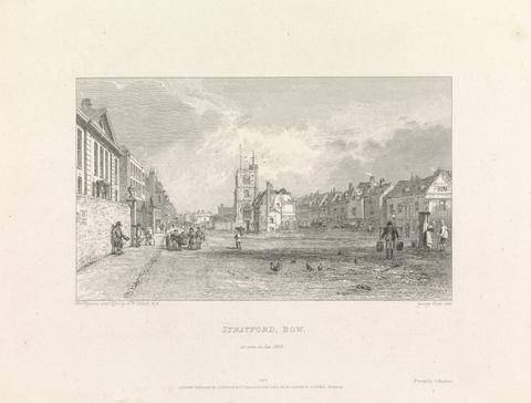 George Cooke Stratford Bow, as seen in September 1826