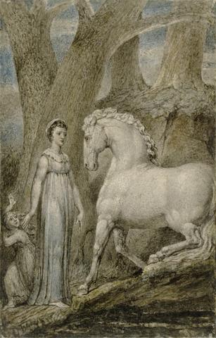 William Blake The Horse