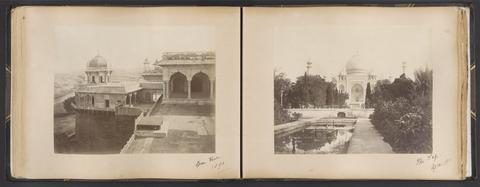 Edge, John, 1873-1896. Photograph album of Sir John Edge in Allahabad, India.