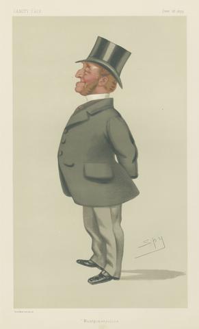 Leslie Matthew 'Spy' Ward Politicians - Vanity Fair. 'Montgomeryshire'. Mr. Charles Watkin Williams-Wynn. 28 June 1879