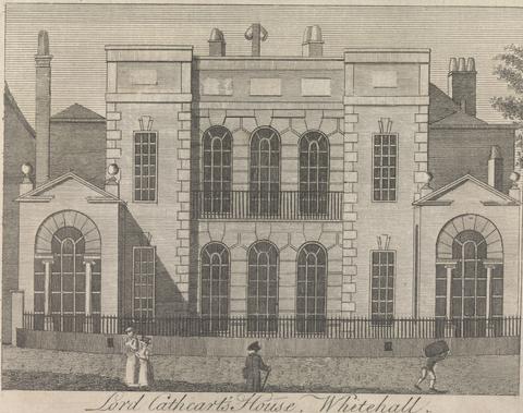 unknown artist Lord Cathcart's House, Whitehall; page 58 (Volume One)