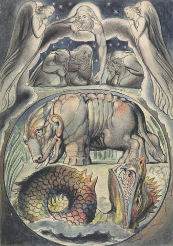 John Linnell Behemoth and Leviathan