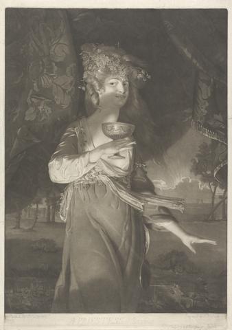 John Raphael Smith A Priestess of Bacchus (Anne Catley)