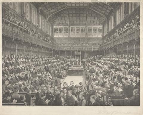unknown artist The House of Commons, 1893 (Portraits of Members)