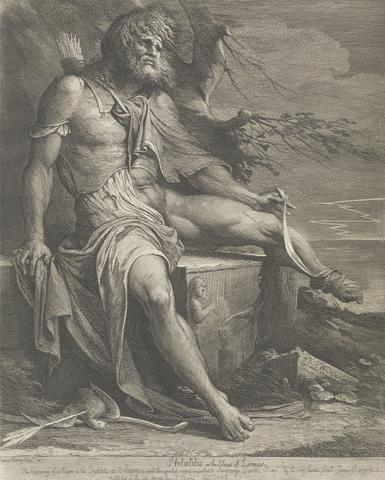 James Barry Philoctetes in the Island of Lemnos