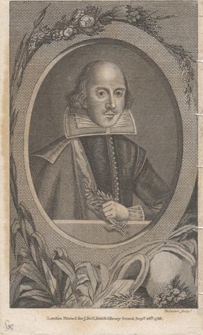 Jean Marie Delatre Untitled: Portrait of William Shakespeare