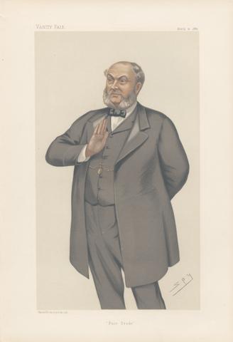 Leslie Matthew 'Spy' Ward Vanity Fair - Businessmen and Empire Builders. 'Fair Trade'. Mr. Sampson S. Lloyd. 11 March 1882