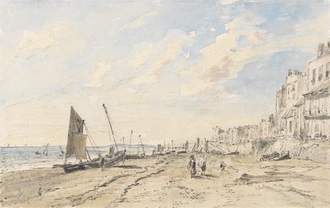 John Constable Brighton Beach Looking West