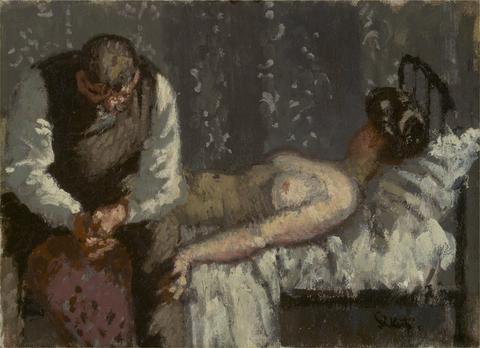 Walter Richard Sickert The Camden Town Murder, or What Shall We Do for the Rent?
