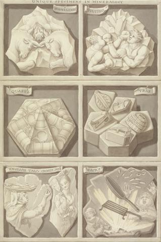 Edward Francis Burney Unique Specimens of Mineralogy