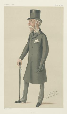 Leslie Matthew 'Spy' Ward Vanity Fair: Military and Navy; 'Dan', Major General Sir Daniel Lysons, April 13, 1878