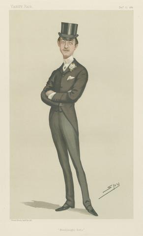 Leslie Matthew 'Spy' Ward Politicians - Vanity Fair. 'Bradlaugh's Baby.' The Hon. Charles Robert Spencer. 10 December 1881