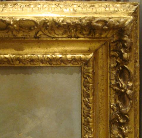 unknown framemaker British, Provincial Louis XIV style frame