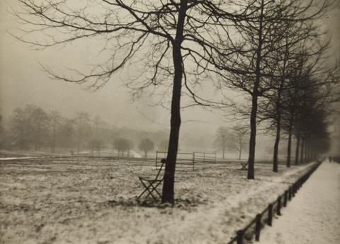 Emil Otto Hoppé Green Park in the Snow, London