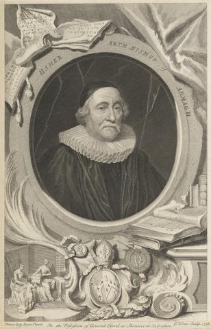 George Vertue James Usher, Archbishop of Armagh