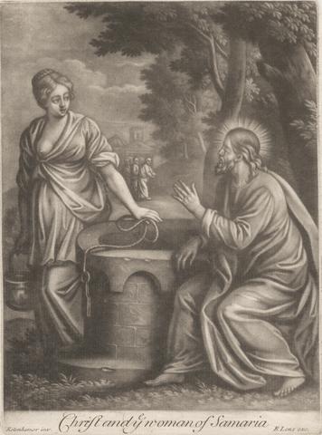 Bernard Lens II Christ and Ye Woman of Samaria