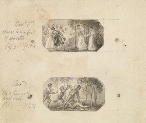 Thomas Stothard November 1st: Where is My Lord of Leicester (Vol. 3, p. 164) November 2nd: Die a Liar as They Hast Lived (Vol. 3, p. 282)
