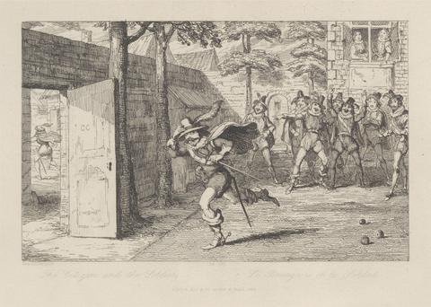 George Cruikshank The Citizen and the Soldier