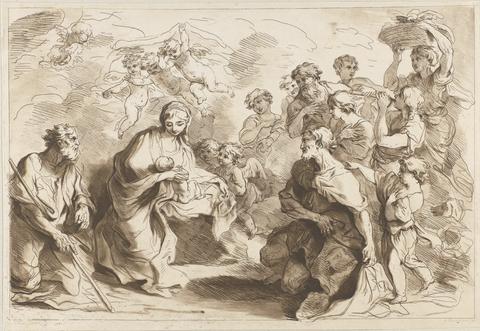 Francesco Bartolozzi The Adoration of the Shepherds