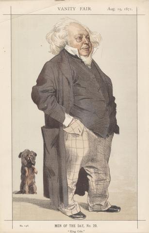 unknown artist Men of The Day, No. 29 "King Cole" - [Vanity Fair, Aug. 19, 1871]
