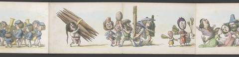 An overland journey to the Great Exhibition showing a few extra articles & visitors. By Richard Doyle.
