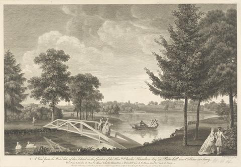 William Woollett A View from the West Side of the Island in the Garden of the Hon. Charles Hamilton Esq. at Painshill near Cobham in Surrey