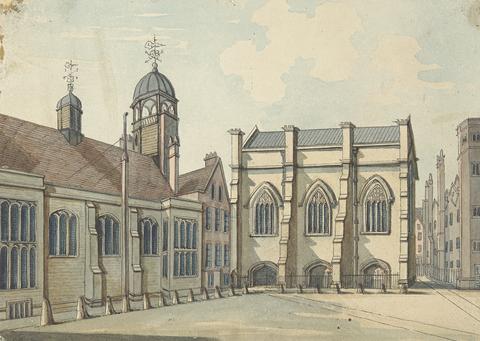 Samuel Ireland Lincoln's Inn Hall and Chapel
