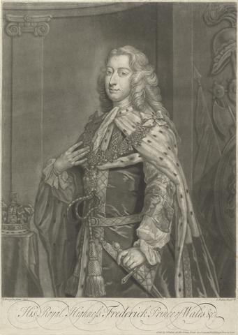 John Faber the Younger His Royal Highness Frederick, Prince of Wales